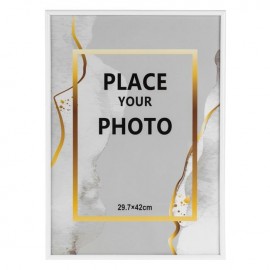 Rama foto decorativa alba 30x40cm