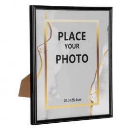 Rama foto decorativa neagra 20x25cm