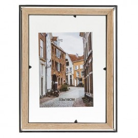 Rama foto cu rama metalica si cadru din sticla 23x7x30cm