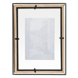Rama foto cu rama metalica si cadru din sticla 23x7x30cm