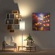 Tablou cu LED Paris 50x50x1.5cm