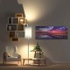 Tablou cu lumina LED dig la apus de soare 100x40x1.5cm