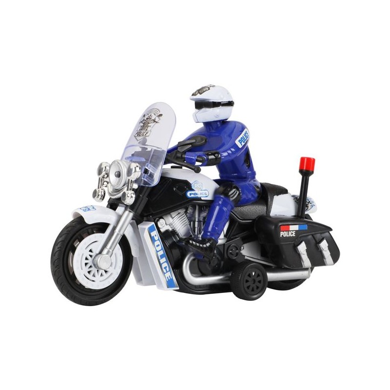 Motocicleta de politie cu sofer