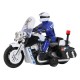 Motocicleta de politie cu sofer