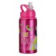 Sticla de apa flip top din aluminiu fucsia Minnie pentru copii 500ml