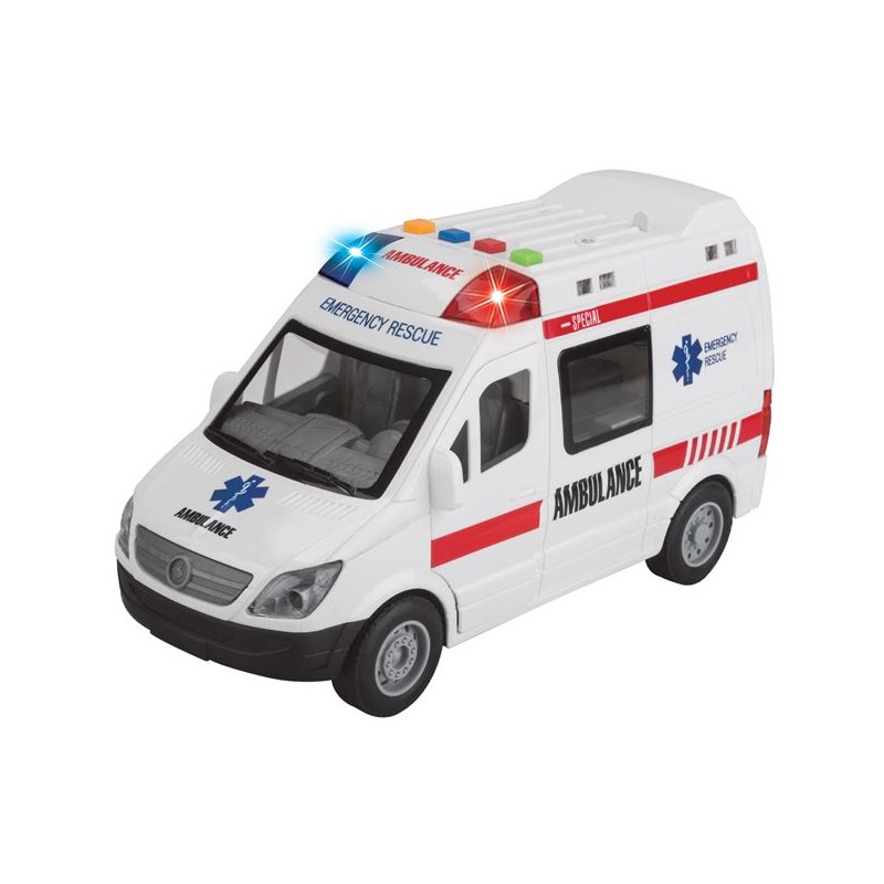 Masinuta ambulanta cu sunet si lumini Masinuta ambulanta cu sunet si lumini