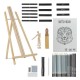 Set schite cu sevalet si accesorii - 44 buc