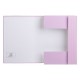 Mapa din model impletit cu elastic 24x6x35cm