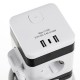 Priza turn cu 8 prize Schuko 2 porturi USB si 1 USB-C 3680W