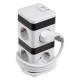 Priza turn cu 8 prize Schuko 2 porturi USB si 1 USB-C 3680W