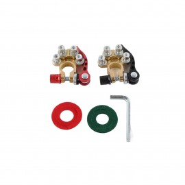 Set 2 borne profesionale cu 4 terminale si clema cuplare rapida
