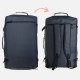 Geanta calatorie neagra impermeabila 35X54X25