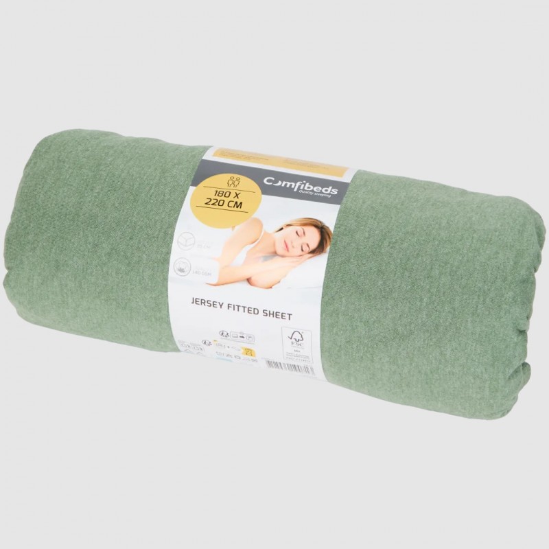 Cearșaf elastic din bumbac și poliester diverse culori