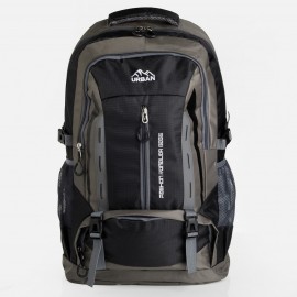 Geanta calatorie 45.64L gri-negru 33x20x54
