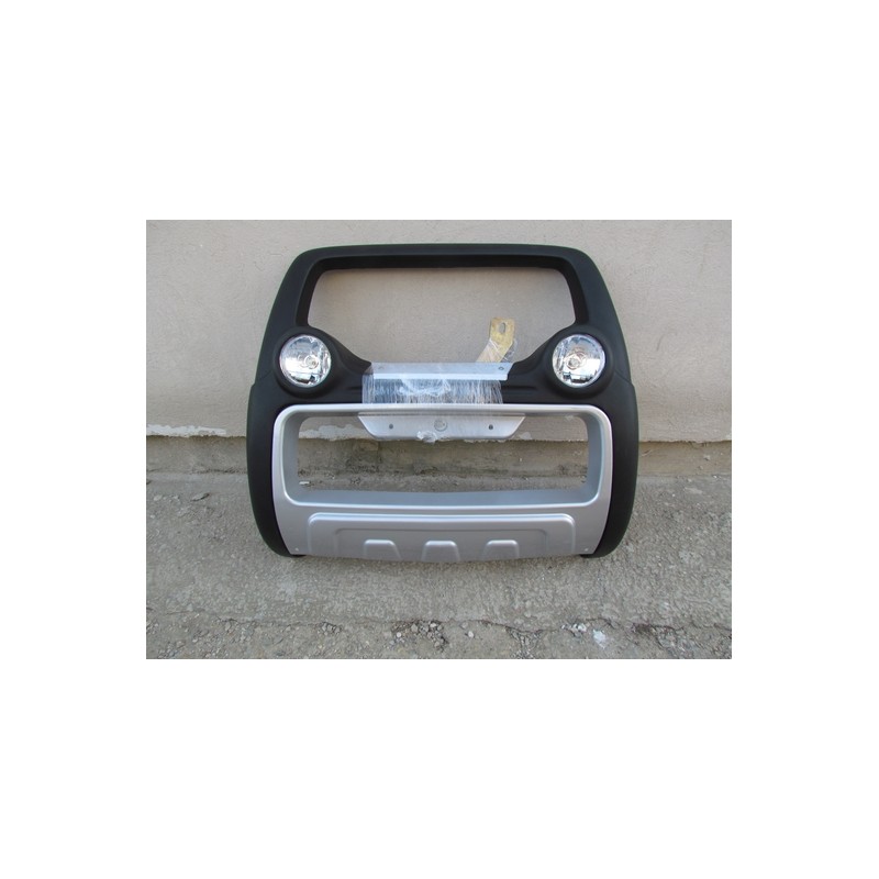 Bullbar inox cu proiectoare compatibil ISUZU D-MAX