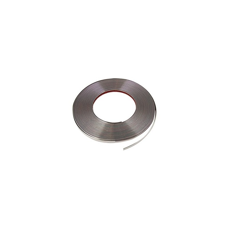 Rola ornament nichel cu adeziv 4mm x 15m