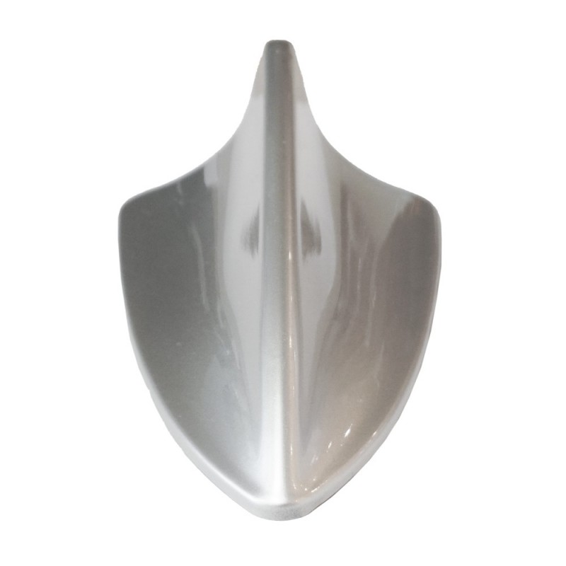 Antena ornament rechin argintiu