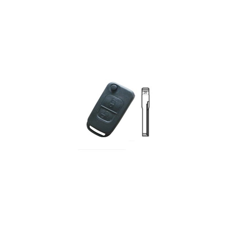 Carcasa telecomanda compatibila Mercedes 1071 Carcasa telecomanda compatibila Mercedes 1071
