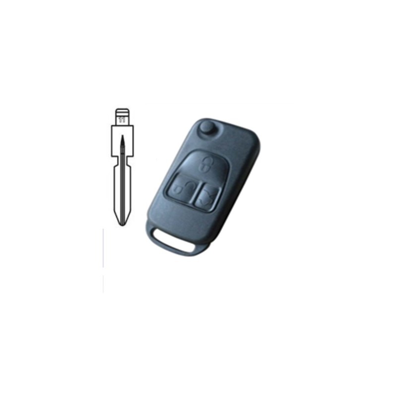 Carcasa telecomanda compatibila Mercedes 1118