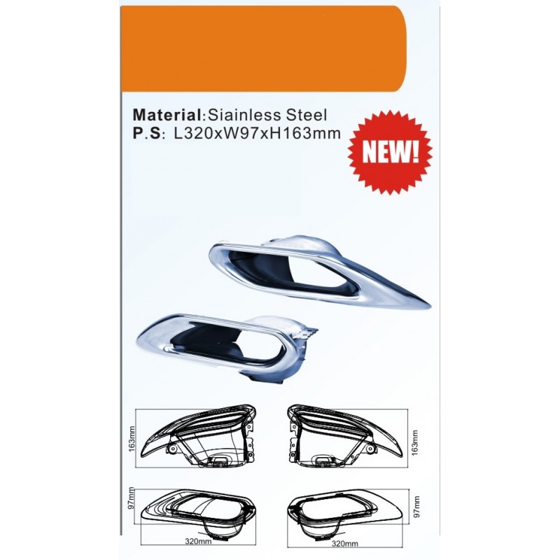 Ornament toba compatibil Lexus LS COD: L460 Ornament toba compatibil Lexus LS COD: L460