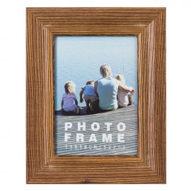 Rama foto decorativa din MDF maro