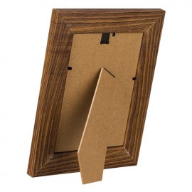 Rama foto decorativa din MDF maro