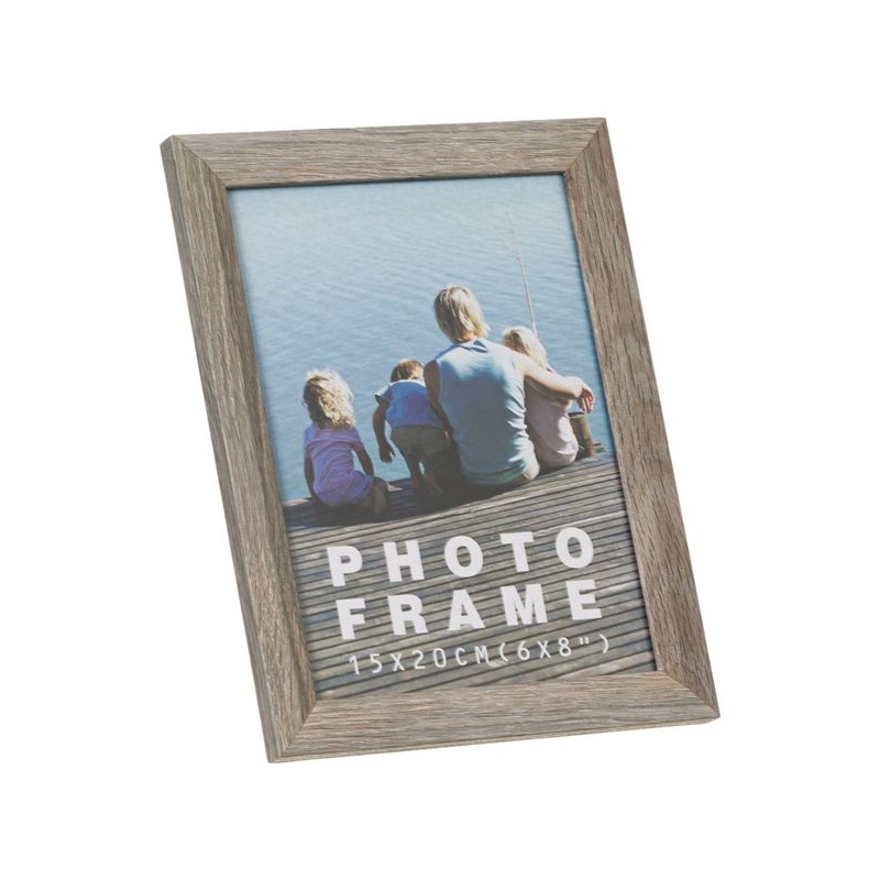 Rama foto decorativa de lemn 15x20cm