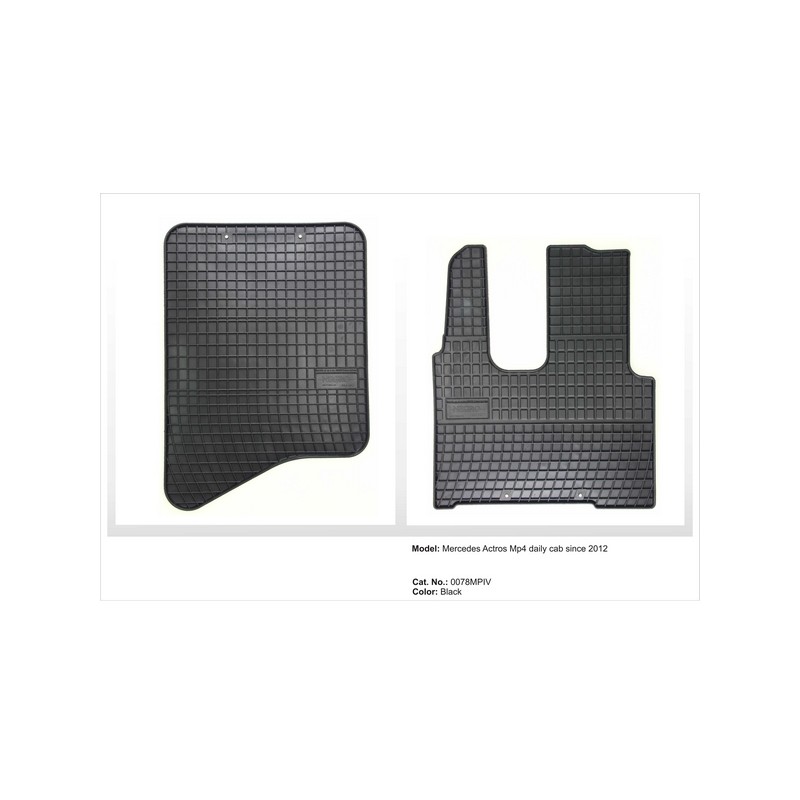 Covoare cauciuc MERCEDES ACTROS Mp4 2008-2012 (cabina mare) ( 0078MPIV Covoare cauciuc MERCEDES ACTROS Mp4 2008-2012 (cabina mare) ( 0078MPIV