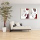 Tablou canvas decorativ fete abstracte 30 x 40 x 2.5cm