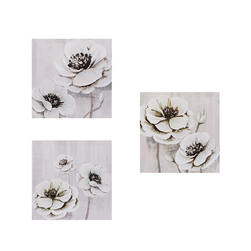 Tablou decorativ model flori 30 x 30cm Tablou decorativ model flori 30 x 30cm