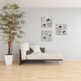 Tablou decorativ model flori 30 x 30cm