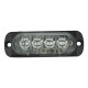 Lampa LED stroboscopica profesionala 4 LED 12-24 COD: ART-J001