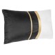 Perna decorativa din catifea cu liniile aurii 50 x 30cm
