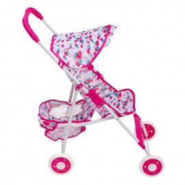 Carucior pentru papusi cu cos si copertina