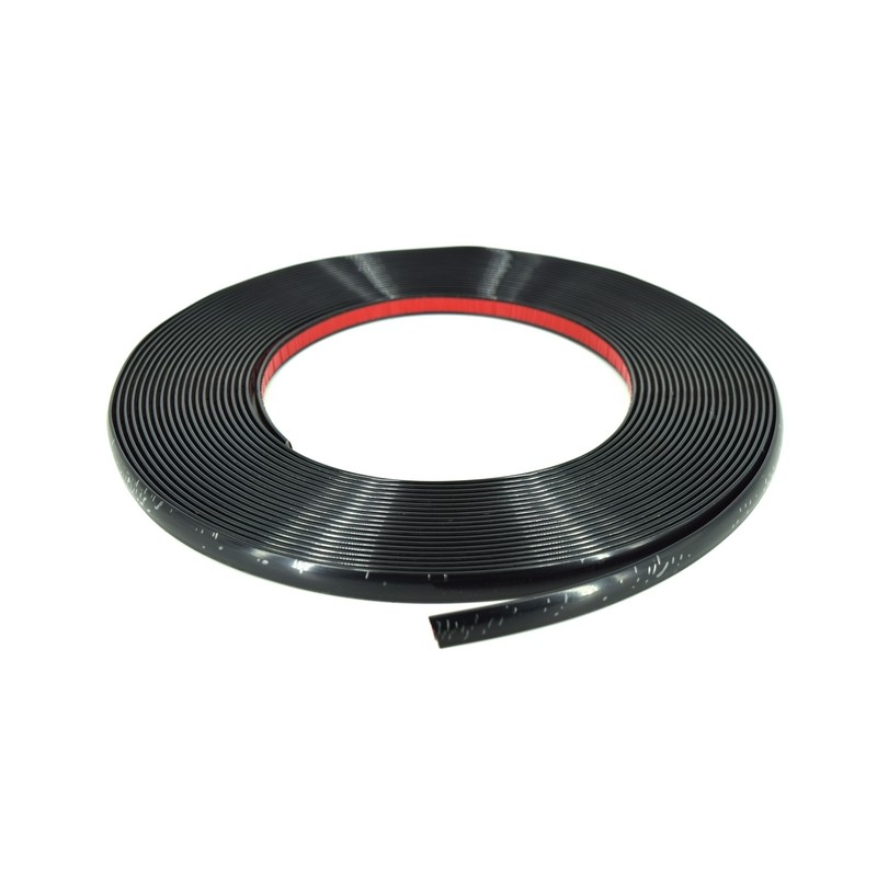 Rola ornament NEAGRA cu adeziv 6mm x 15m