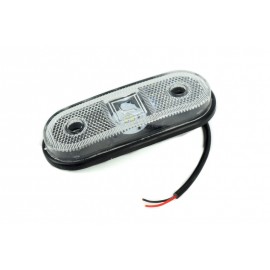Lampa remorca laterala  LED 12V Culoare: alba Cod: GN24