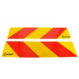 Placi reflectorizante PREMIUM hasurate ( mici ) Cod: PD11 2buc/set