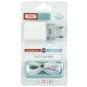 Incarcator retea USB 2.4A cu cablu tip-C XO-L65-NB103C