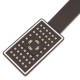 Cap dreptunghiular de dus premium negru