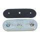 Lampa laterala cu LED 12-24V ROSU L1031153