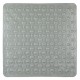Covoras de baie antiderapant gri 55x55cm