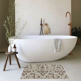 Covoras pentru baie antialunecare 80x50 cm