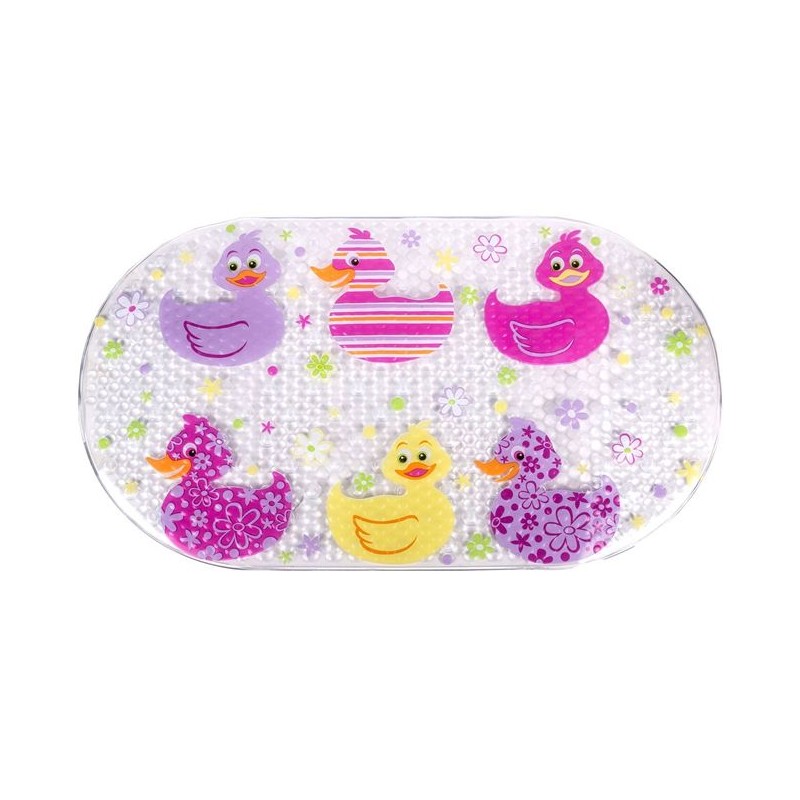 Covoras de baie antiderapant cu ratuste 69x38 cm