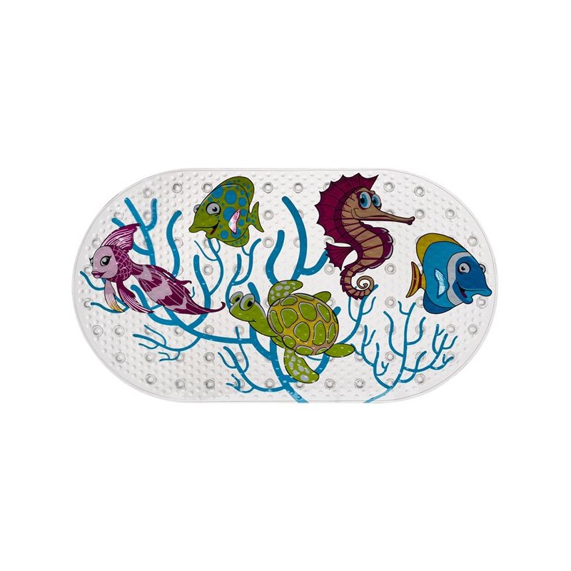 Covoras de baie antiderapant corai 69x38.5 cm Covoras de baie antiderapant corai 69x38.5 cm