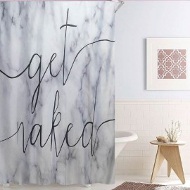 Perdea de dus gri marble 180x180cm