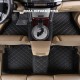 Covorase auto LUX PIELE 5D Mercedes S-Class W221 2005-2013 scurt ( 5D-06 cusatura bej )