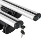 Bara portbagaj universala transversala aluminiu cu cheie 5601