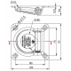 Prindere podea pentru marfa UP-01