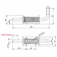 Inchizator oblon ZB-08
