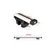 Bare portbagaj universale transversale din aluminiu cu cheie 120cm